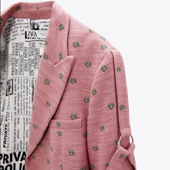 NWT SPECIAL EDITION CFDA/Vogue Embroidered Blazer - Picture 4 of 9